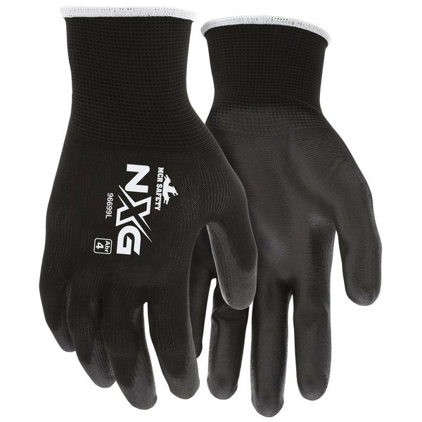 Dipped Gloves, Black, XL, 12 PK