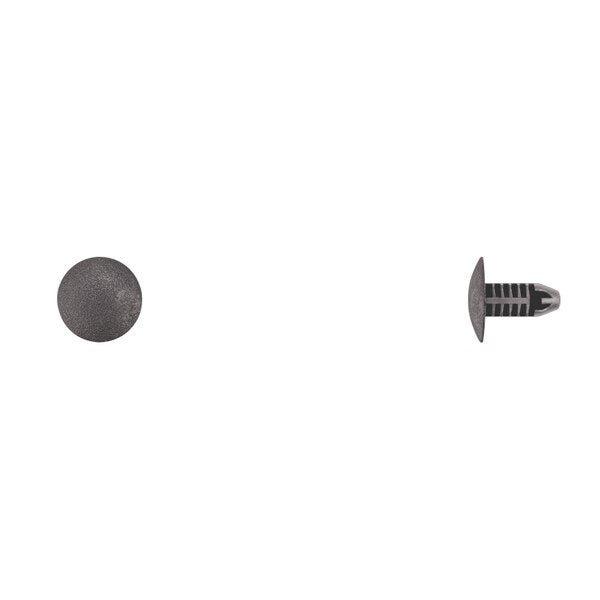 Blk Nyln Weatherstrip Ret 5mm Hole Size 6mm Stem L PK25