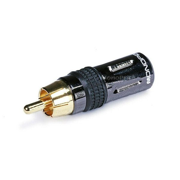 RCA Plug, RCA male, Gold tip, RG6