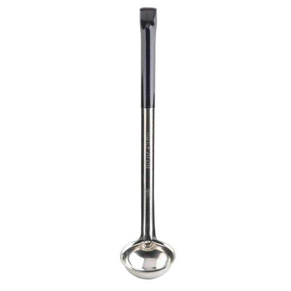 SS Ladle, Black Vinyl Handle, 1.5 oz