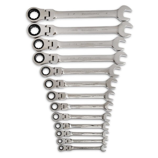 13Pc Sae Flex Set, SAE, 13 pcs