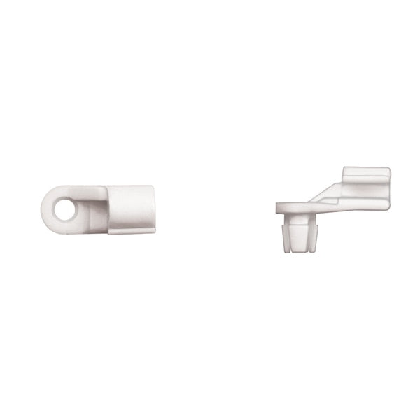 Ntrl Nyln Door Rod Clip 5/32