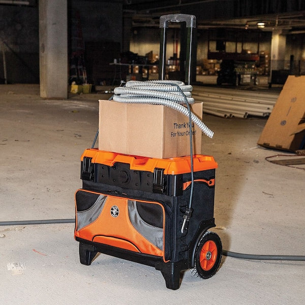 Tradesman Proâ¢ Tool Master Rolling Tool Bag, 19 Pockets, 22-Inch