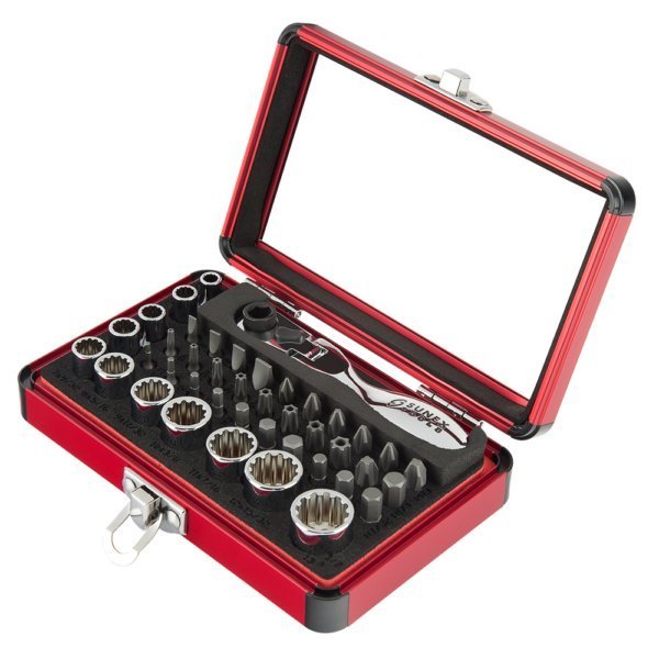 Ratchet, Mini, Dual Flex Head, 1/4