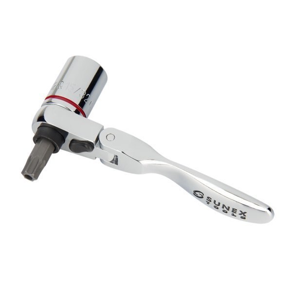 Ratchet, Mini, Dual Flex Head, 1/4