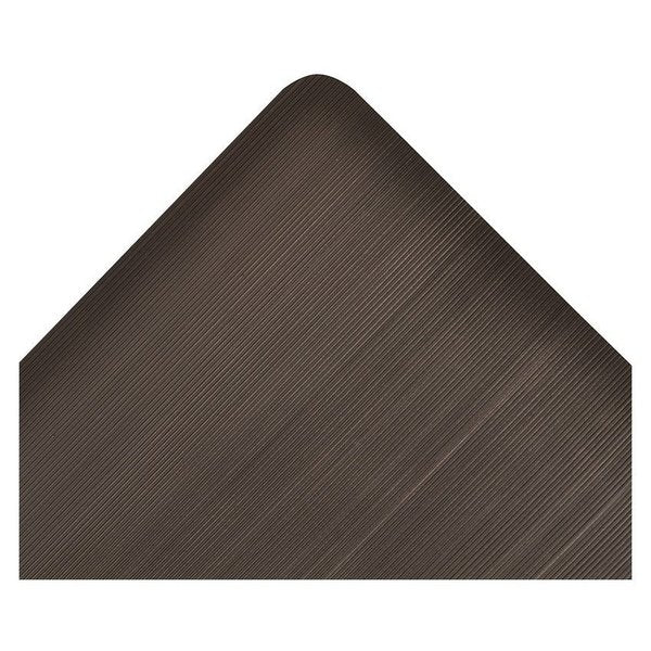 Antifatigue Mat, Black, 5 ft L x 3 ft W, Vinyl Surface With Dense Closed PVC Foam Base, 1 in Thick