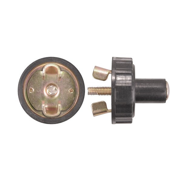 Blk Rubber Drain Plugs 1/2