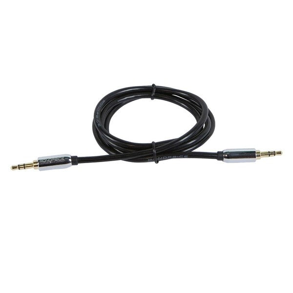 Stereo Male To Stereo Male 3 ft., Black