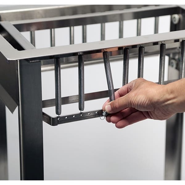 Drop-In Tray/Glass Rack Dispenser; (150)14
