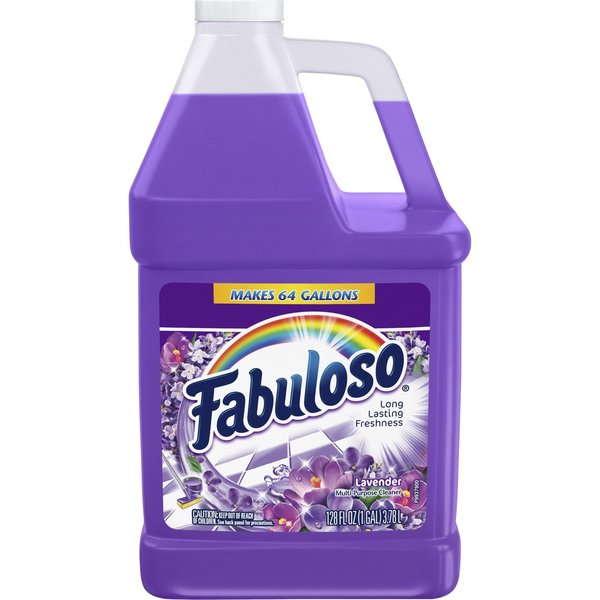 All Purpose Cleaner, Bottle, 1 gal, Concentrated, Lavender, 4 Pack