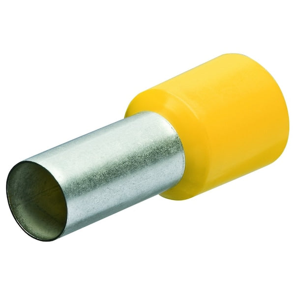 End Ferrules, 10 AWG (6.0mm2) Wi, PK100