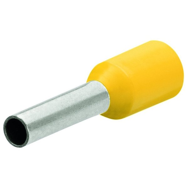 End Ferrules, 10 AWG (6.0mm2) Lo, PK100