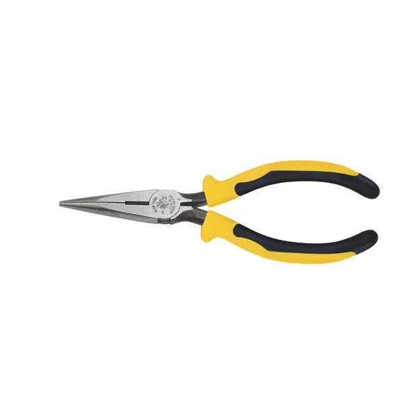 6 5/8 in J203 Needle Nose Plier, Side Cutter Plastic Dipped Handle