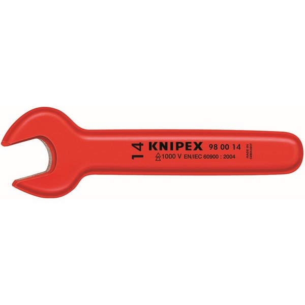 Ins Open End Wrench, 1 in., 15Deg, 10-7/16L