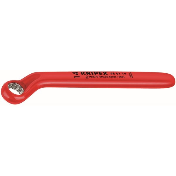 Insulated Box End Wrench, 5/16 in., 6-1/4L