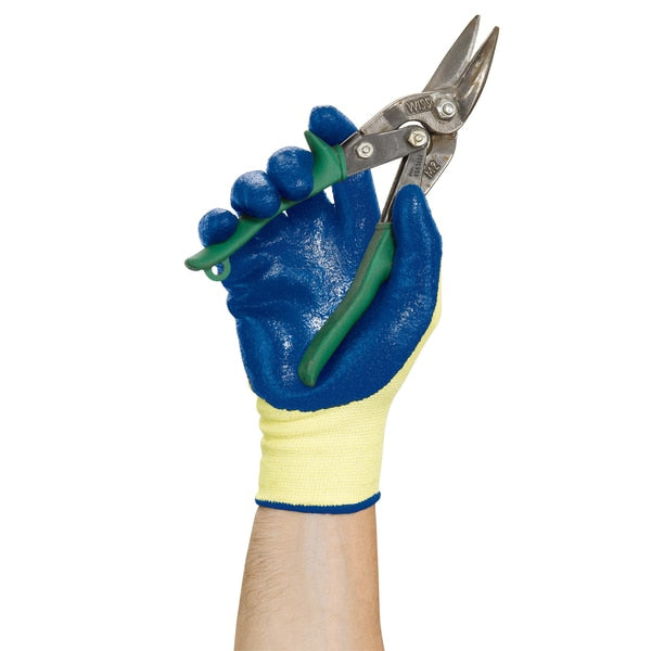 Cut Resistant Coated Gloves, A2 Cut Level, Nitrile, M, 5PK