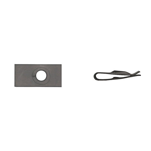 Blk U Type Speed Nuts 1/4