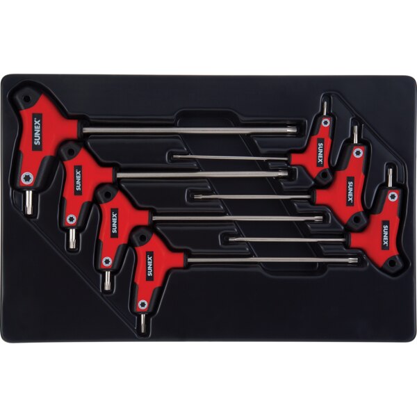 7 Piece Torx? Comfort Grip T-Handle Torx? Key Set, 9857T