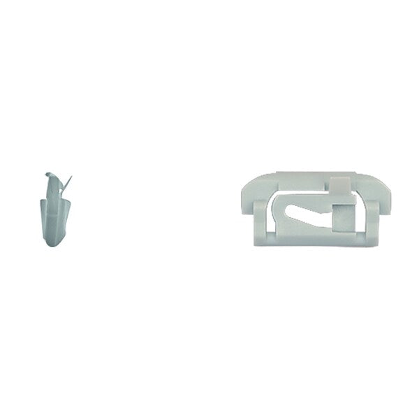Grn Nyln Reveal Mldg Clips 15.25mm W 30.5mm L PK100