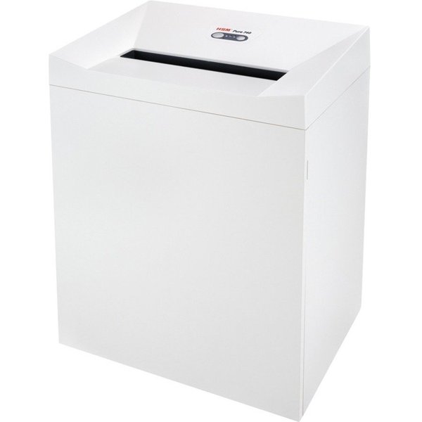 Paper Shredder, Cross-Cut, White, 38.3 gal.