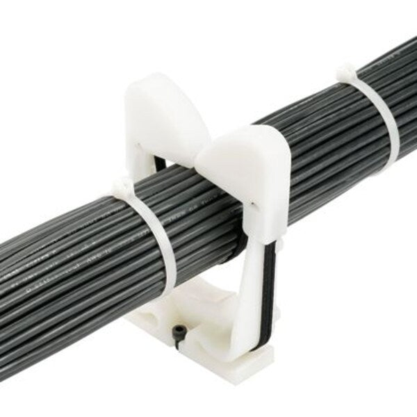 Harness Elastic Retainer, No.6 Screw, PK10, Width: 1.13
