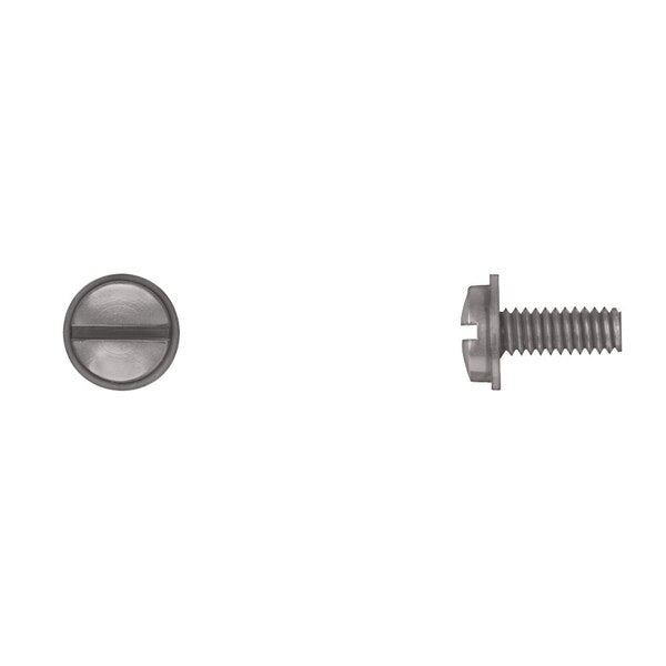 Blk Nyln License Screws 1/4-20X5/8