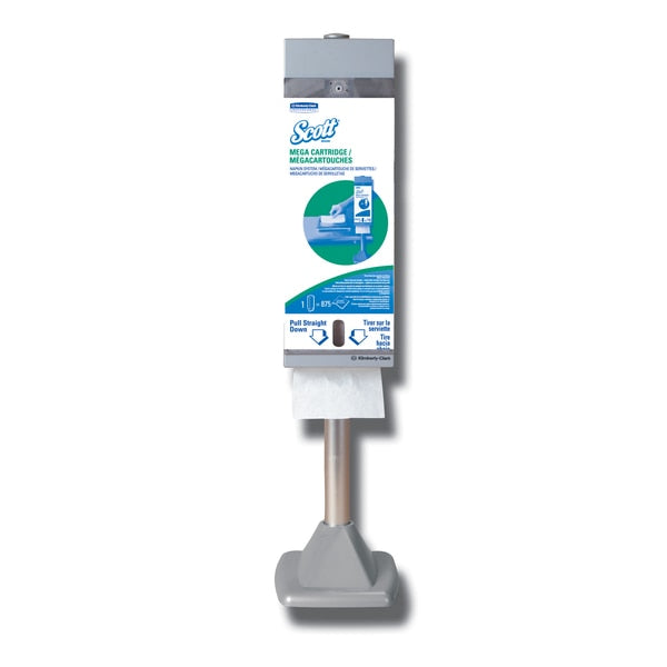 Mega Cartridge Napkins, PK875, 1 White