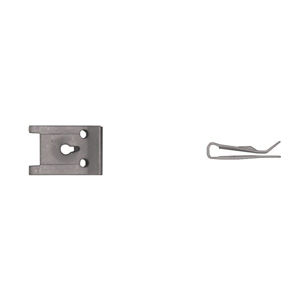 Blk Finish U Nuts 6 Screw Size P/R .025