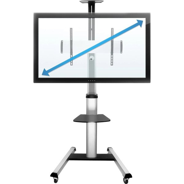 Mobile TV Cart W/ Shelf