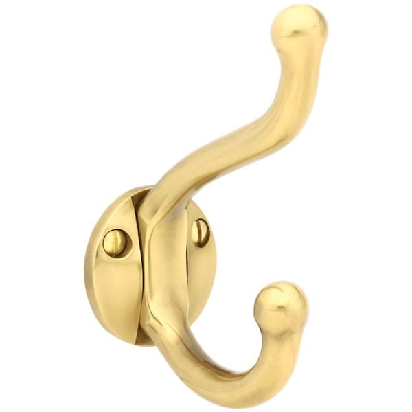 French Antique Brass Hook, 2606US7