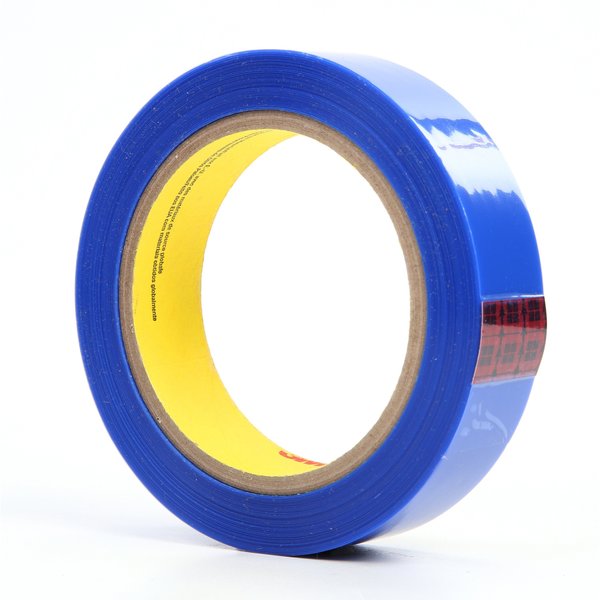 Film Tape, Polyester, Blue, 1In x 72Yd, PK36
