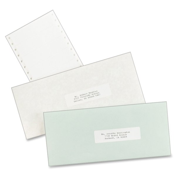 AveryÂ® Continuous Form Computer Labels for Pin-Fed Printers 4076, 5