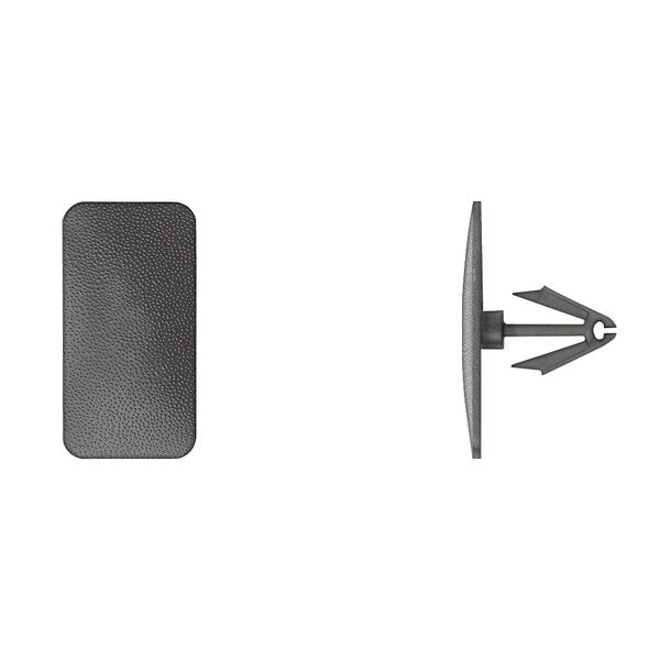 Blk Nyln Moulding Clips 5/16