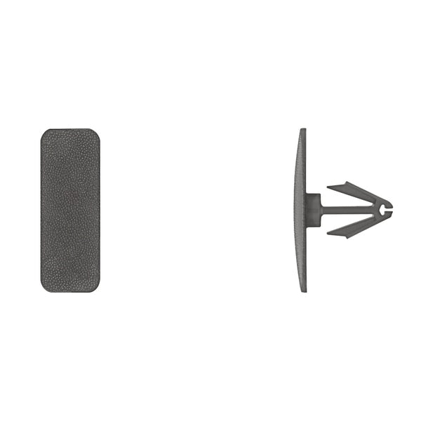 Blk Nyln Moulding Clips 5/16
