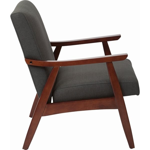 Klein CharcoalArm Chair, 28-1/2