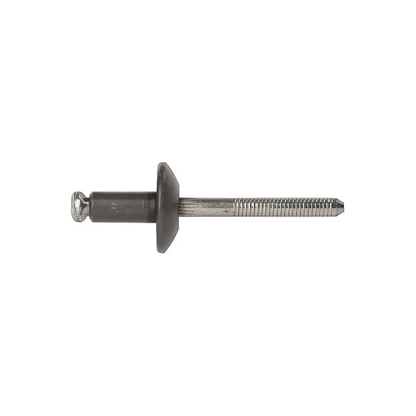 Blk Alum Door Lock Rivets 1/4