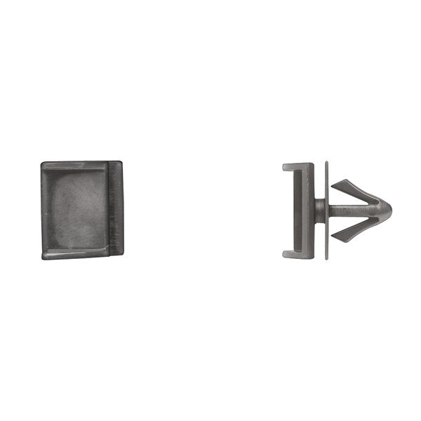Blk Nyln Moulding Clips 7/16