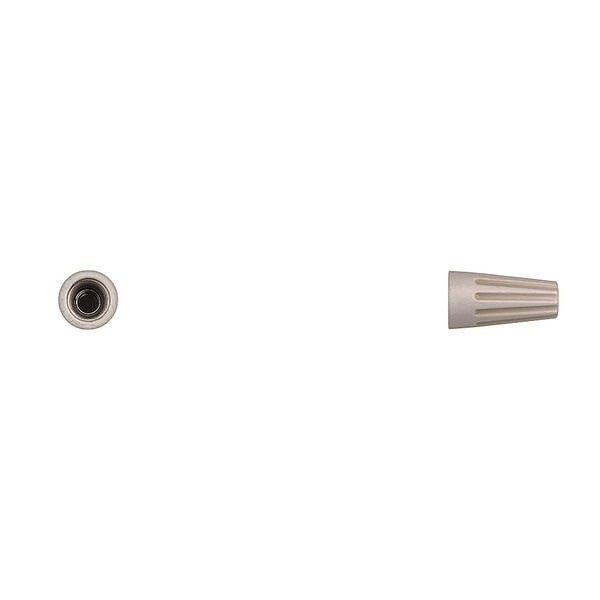 Gray Hard Type Wire Nuts Joins 18/16 Gauge Wire PK25