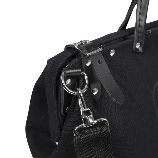 Deluxe Tool Bag, Black Canvas, 13 Pockets, 16-Inch