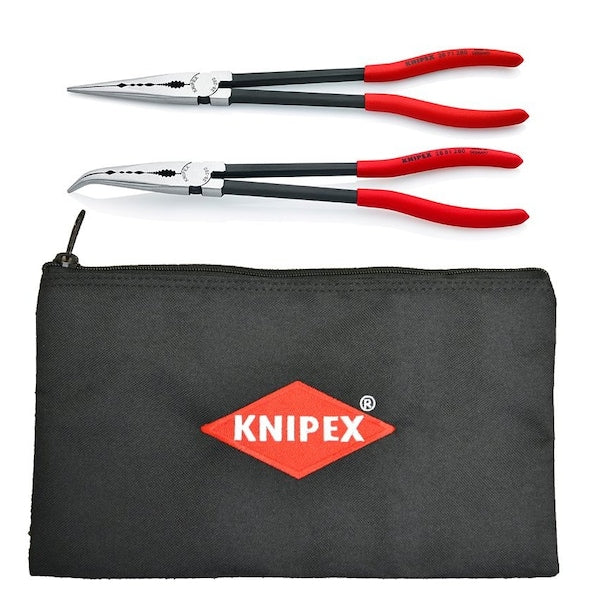 XL Long Needle Nose Pliers Set w/Keeper