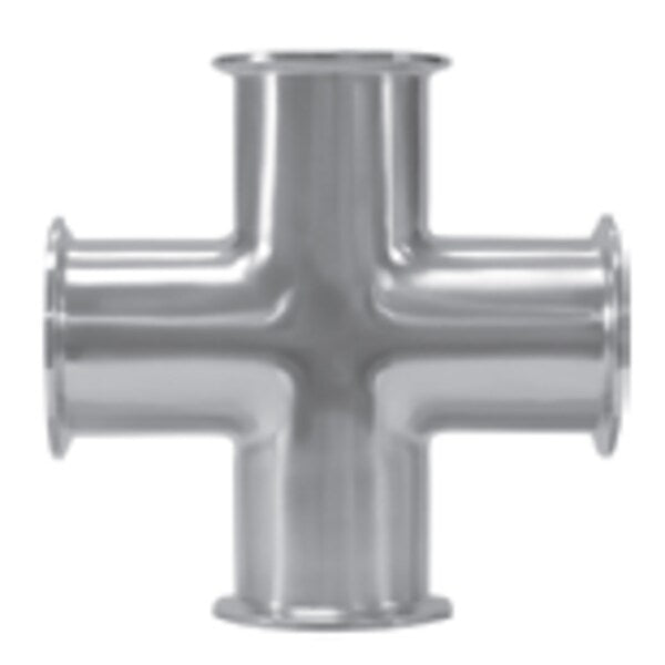 Clamp End Cross-316L, 1