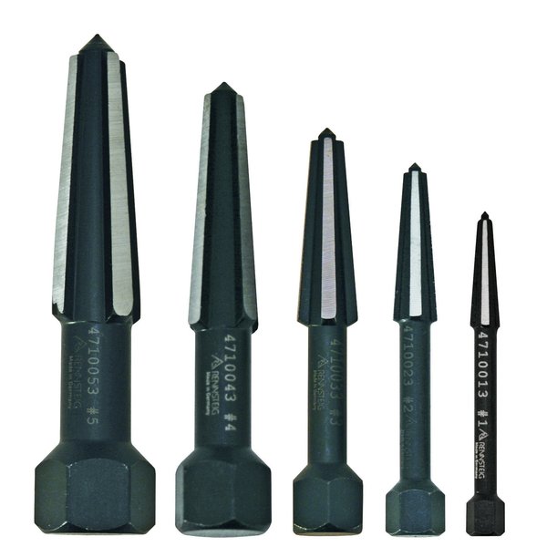 Screw Extractor Double-Edged Set 5 Parts