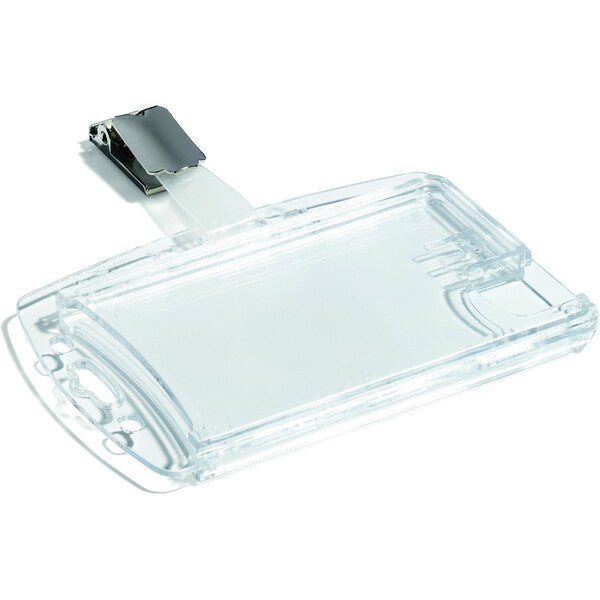 ID Badge Holder, Shell Style, PK25