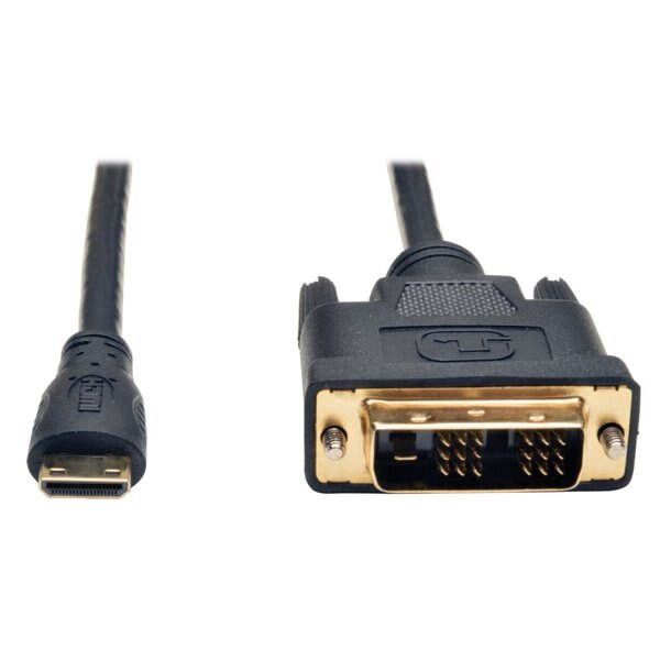Mini HDMI to DVI Cable, DVI-D M/M, 6ft