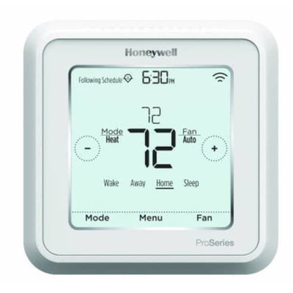 WiFi Thermostat, 7, 5-2, 5-1-1 Programs, 3 H 2 C, Wall Mount, Hardwired, 20/30VAC