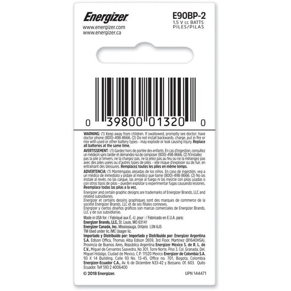 Button Cell Battery, N-E90, 1.5V, PK2