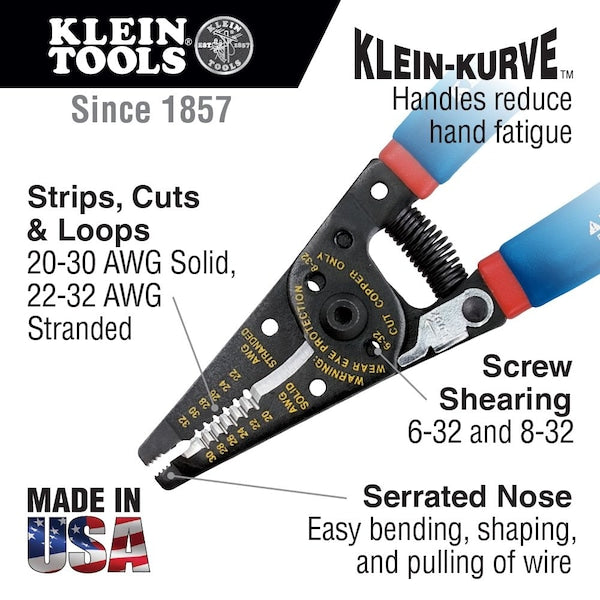 7 1/8 in Curved Wire Stripper