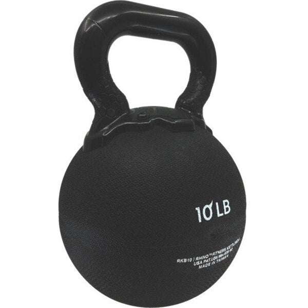Durable Rhino Kettle Bell, Red, 10lb