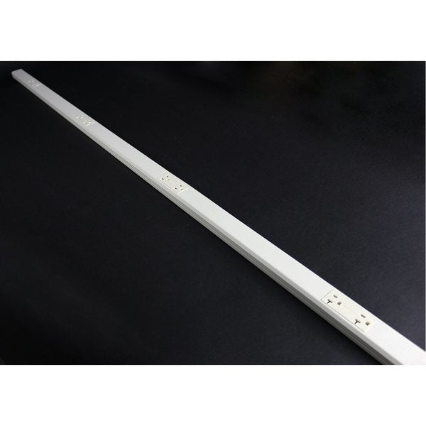 Prewired Raceway, 4 Outlets, Polyester