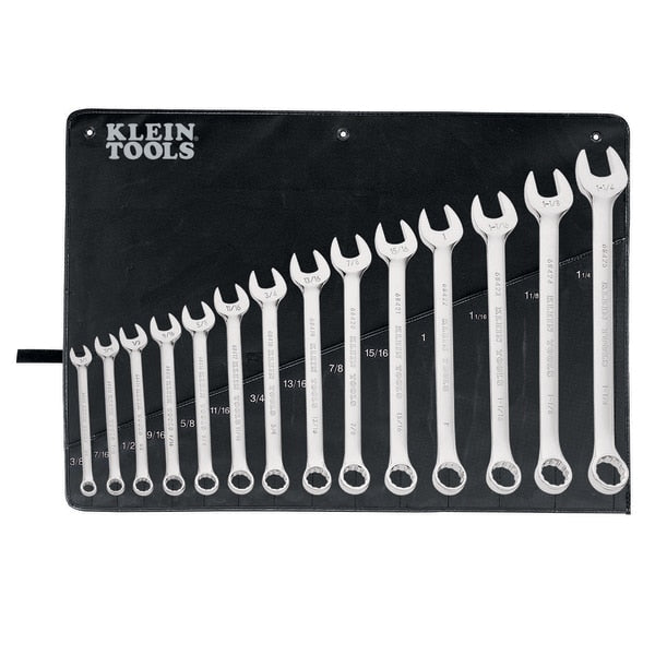 Combination Wrench Set, 14-Piece